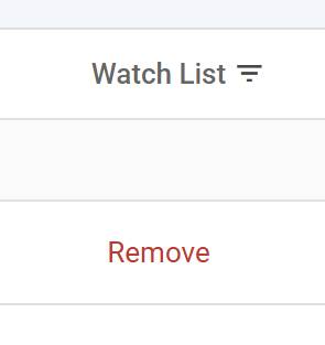 A screen shot of a watch list

AI-generated content may be incorrect.